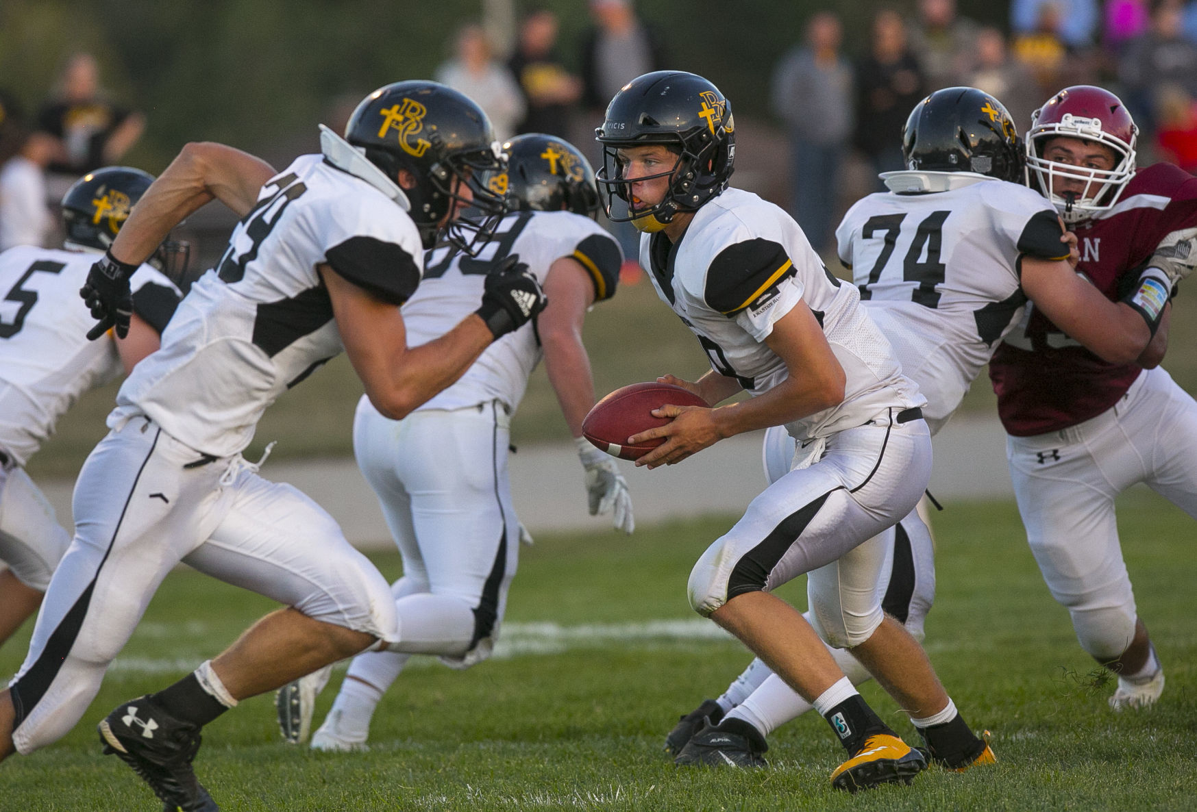 FBall Newman vs. Bishop Garrigan 13